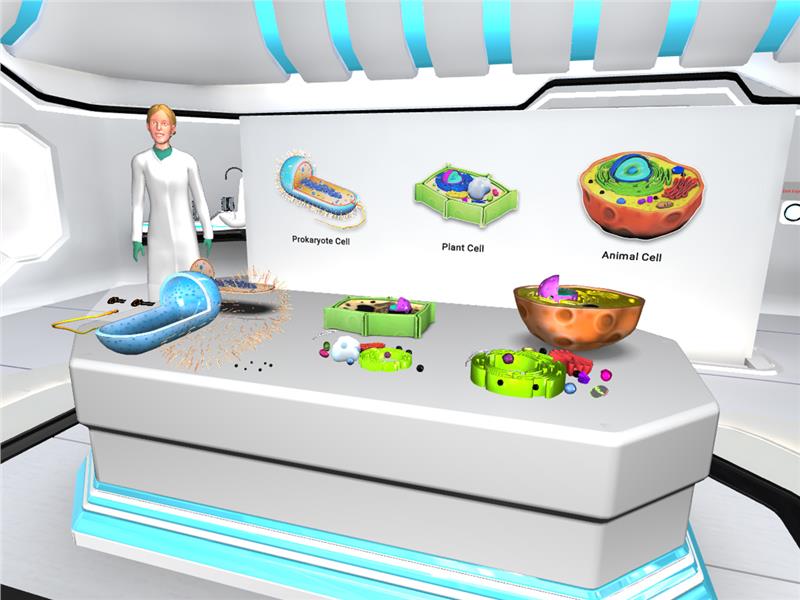 VRLab Academy Cell Structure Experiment