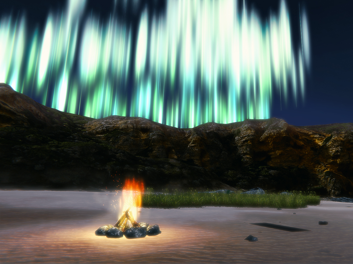 Meditation and Mindfulness at the Beach at Night